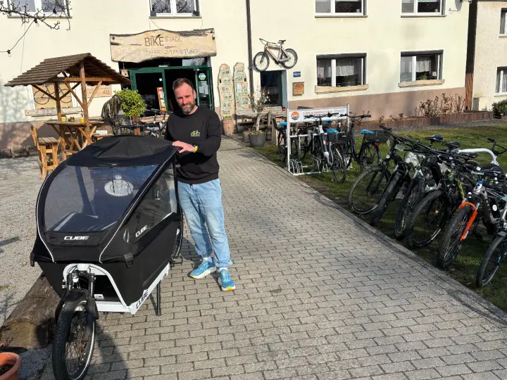 Bike Stadl, der Fahrrad-König von Koschen