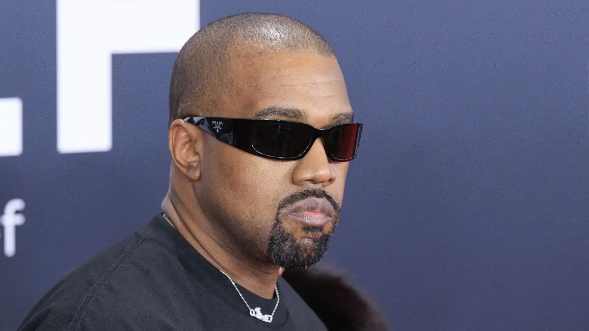 US-Rapper und Musikproduzent Kanye West bei den 67. Grammy Awards. +++ dpa-Bildfunk +++