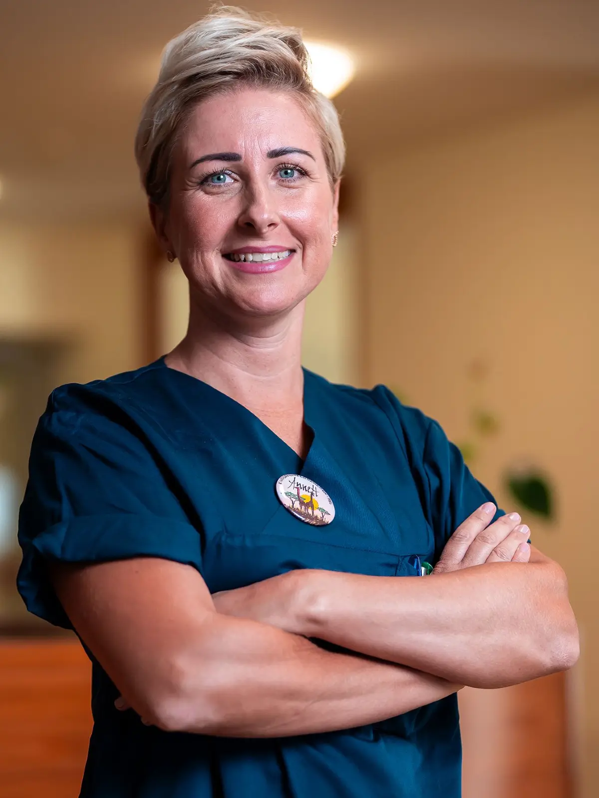 Annett Brockel, Kinderkrankenschwester mit Herz