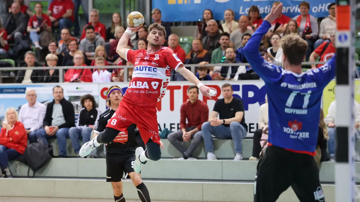 Handball Regionalliga Ostsee-Spree LHC Cottbus - SV Warnemünde 36-14: Pascal Hüneburg