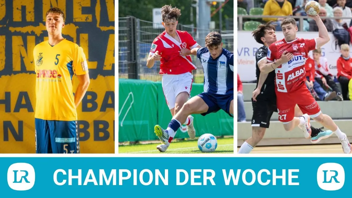 Bennet Heine, Maris Schößler und Lukasz Orlich sind die neuen Kandidaten für die Wahl zum LR-Champion der Woche.