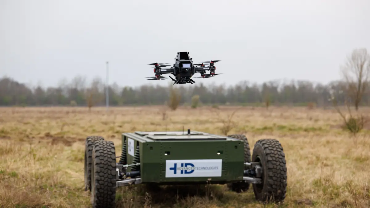 Drohnenabwehrsystemen 14.04.2026 Heidelberger Druck Ondas Autonomous Systems