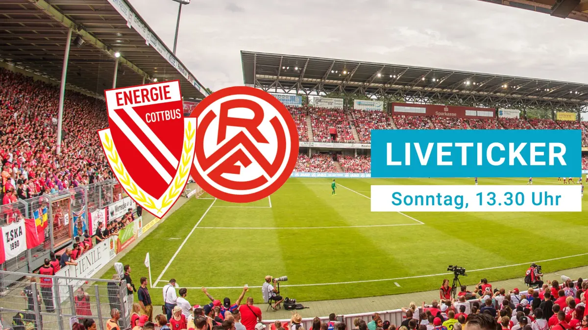 2025/26 Energie Cottbus - Rot-Weiß Essen Facebook Liveticker