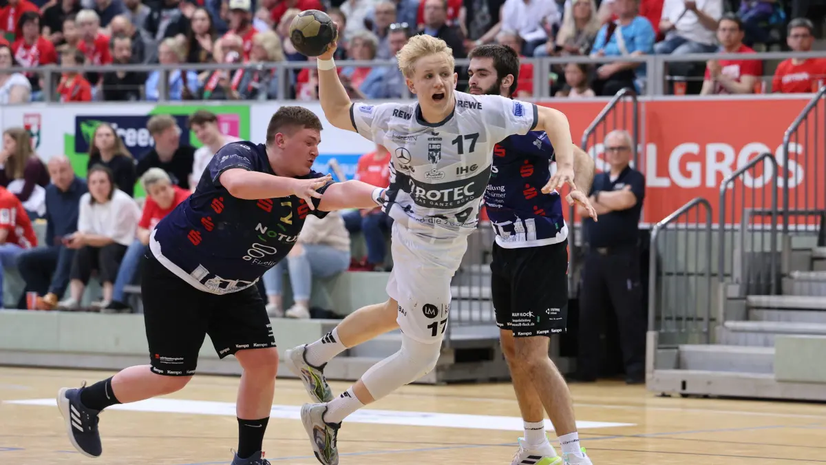 Handball Regionalliga Ostsee-Spree LHC Cottbus - SG Uni Greifswald Loitz 47-22: Anton Koppe