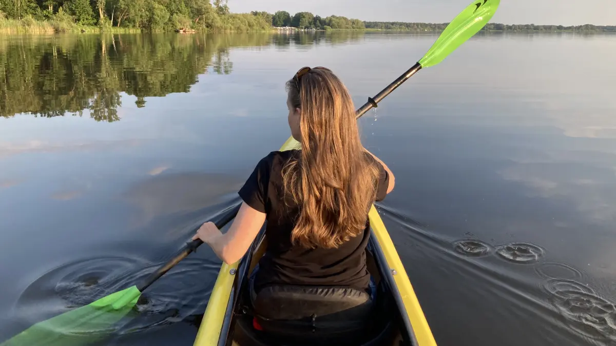 Im Einklang mit Erholung und Natur. Die Vereinsvorsitzende Marika Kermer schätzt das und will mit ihrem Verein die Waldsiedlung entsprechend betreiben.
