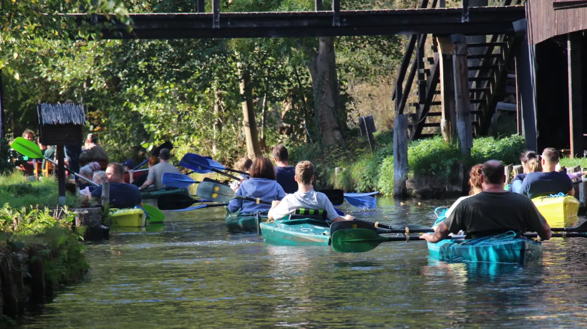 Paddeln in Lehde bei Lübbenau