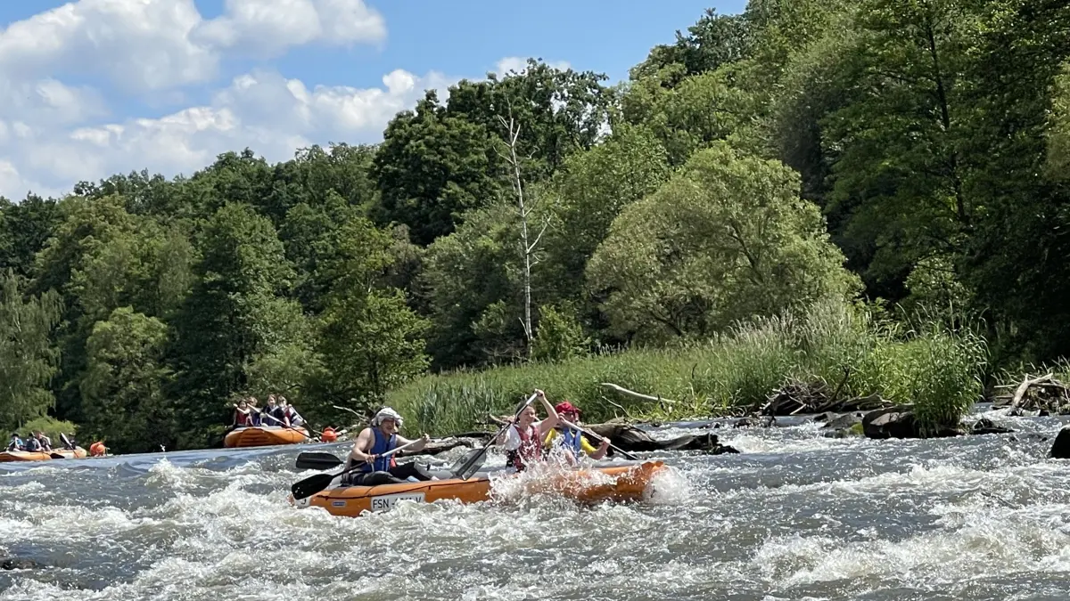 Rafting auf der Neiße