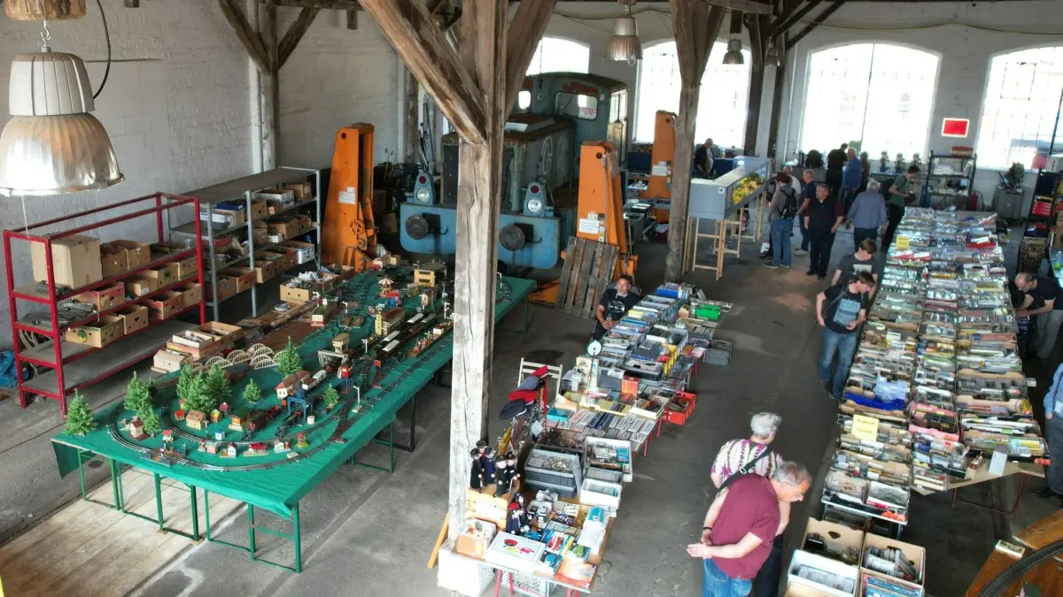Ein fester Programmpunkt beim Kulturdampf-Fest in Luckau ist die Modellbahn-Ausstellung.