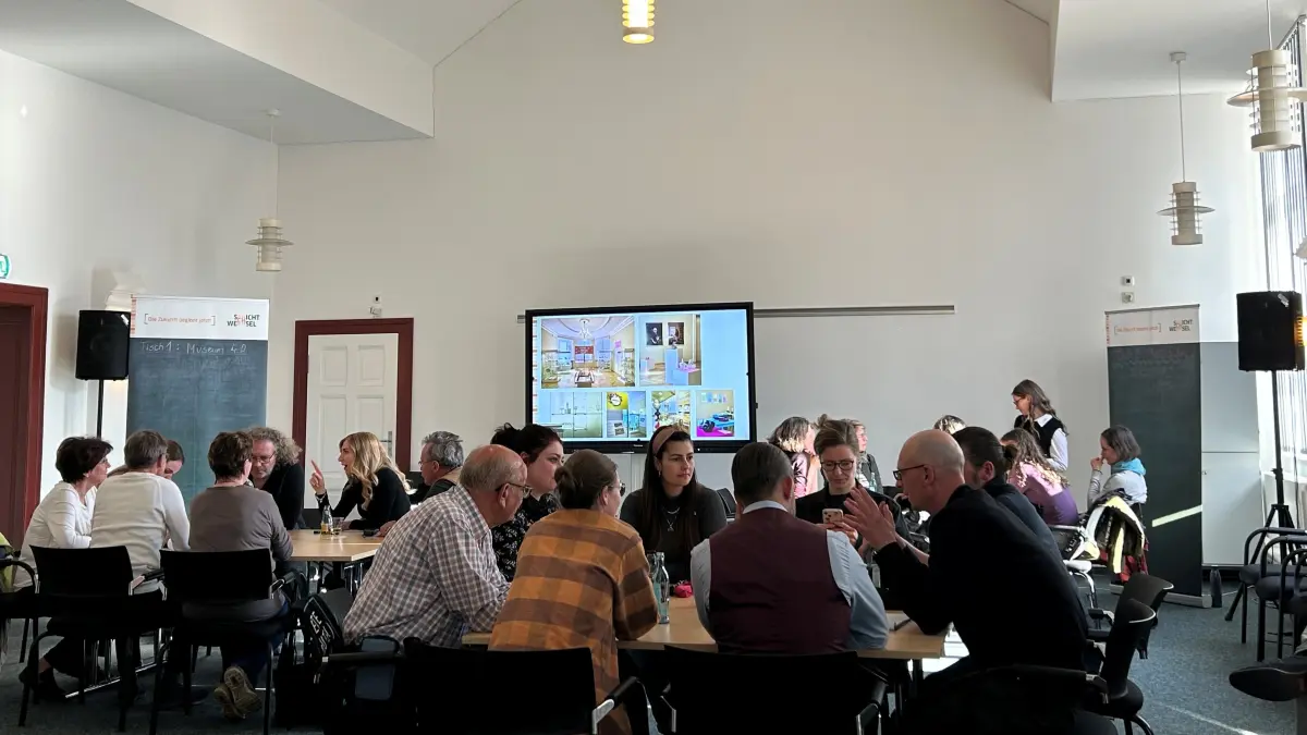 17. Lausitz Café zum Thema Glasmuseum Weißwasser