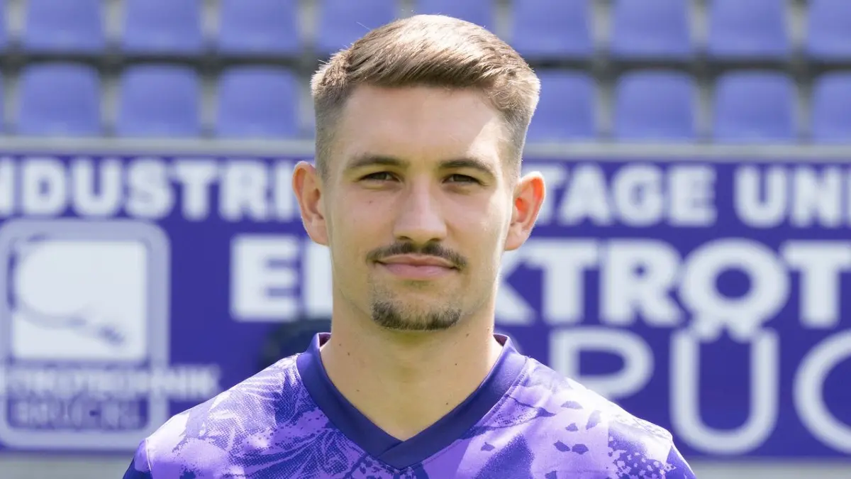 Julian Guttau vom FC Erzgebirge Aue