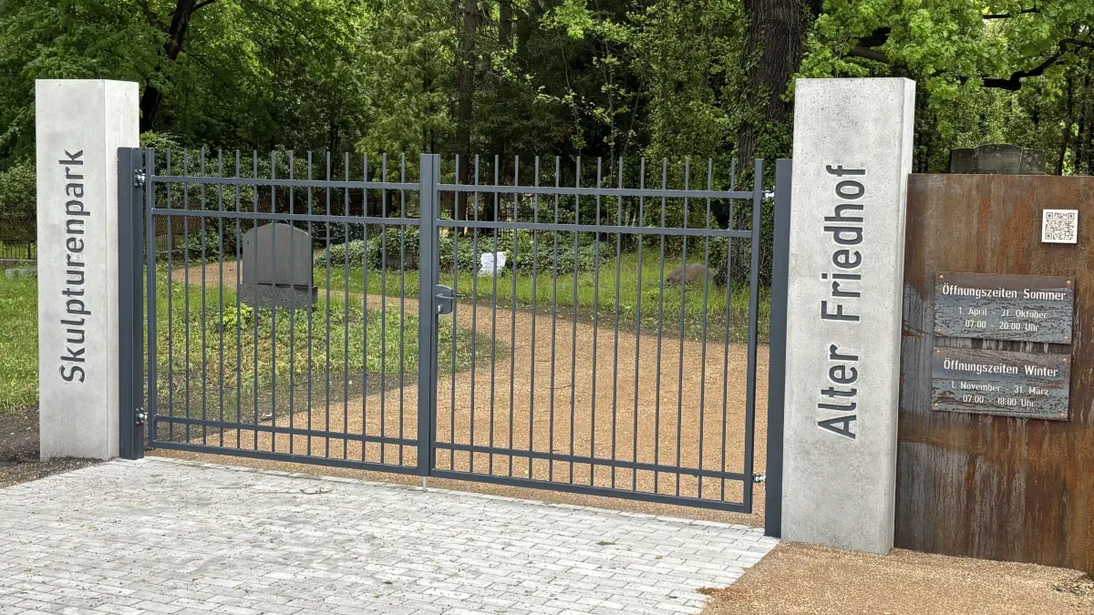 Alter Friedhof Lübbenau am 6. Mai 2026 gegen Mittag