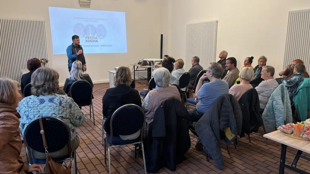 In den Räumlichkeiten am Gehalm in Bad Muskau. Sieben Vereine nutzten die Gelegenheit, ihre Aufgaben, Projekte und ihr Engagement für die Gemeinschaft näher vorzustellen.