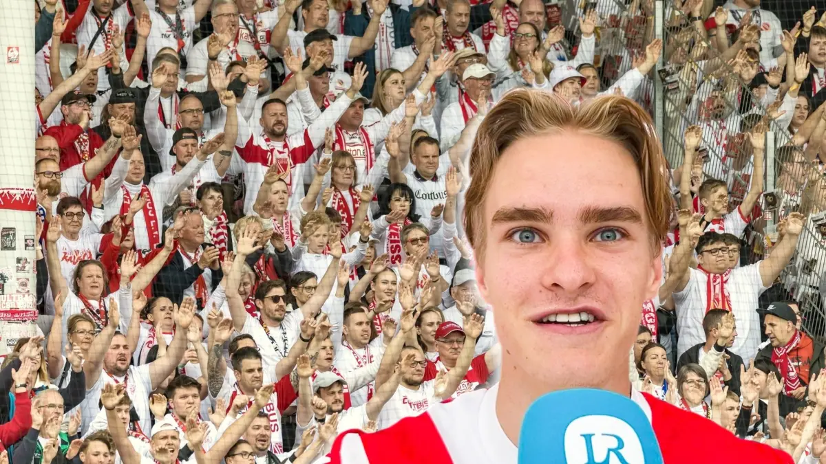 Lukas Michelbrink spricht nach dem dramatischen 2:1-Sieg von Energie Cottbus gegen den SV Wehen Wiesbaden im Interview über das Chaos beim Torjubel und die begeisternde Atmosphäre im Leag Energie Stadion.