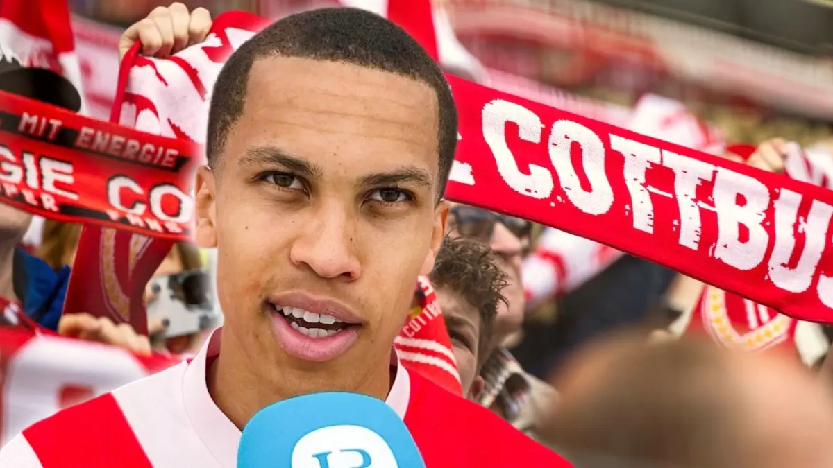 Nyamekye Awortwie-Grant zeigt sich begeistert von den Fans von Energie Cottbus. Im Interview spricht der FCE-Profi über das letzte Spiel bei Jahn Regensburg.