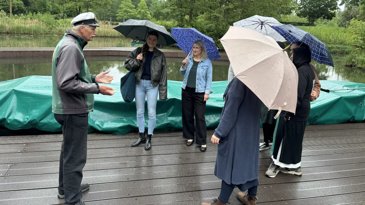 Fährmannsverein »Flottes Rudel« in Lübben am Hafen 1 auf der Schlossinsel