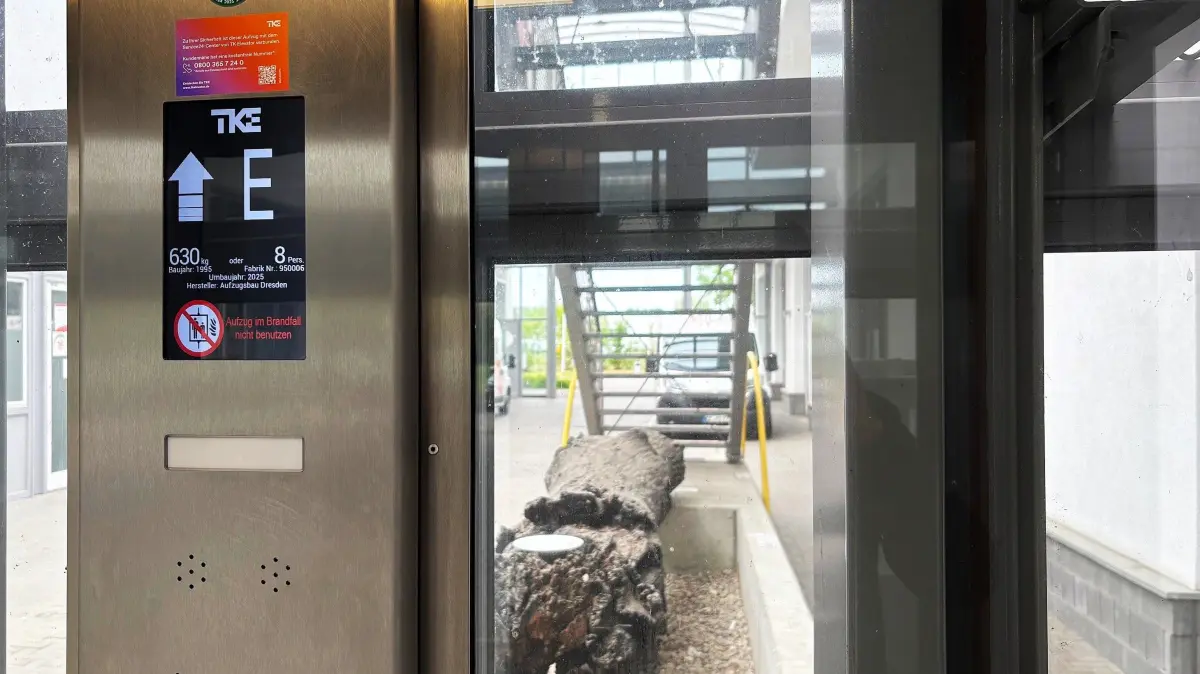 Der Selbsttest hat gezeigt, dass der Fahrstuhl im GGZ Elsterwerda tatsächlich wieder funktioniert.