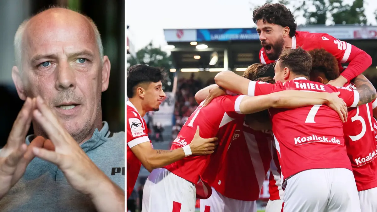 Mario Basler drückt Energie Cottbus für den Aufstieg die Daumen