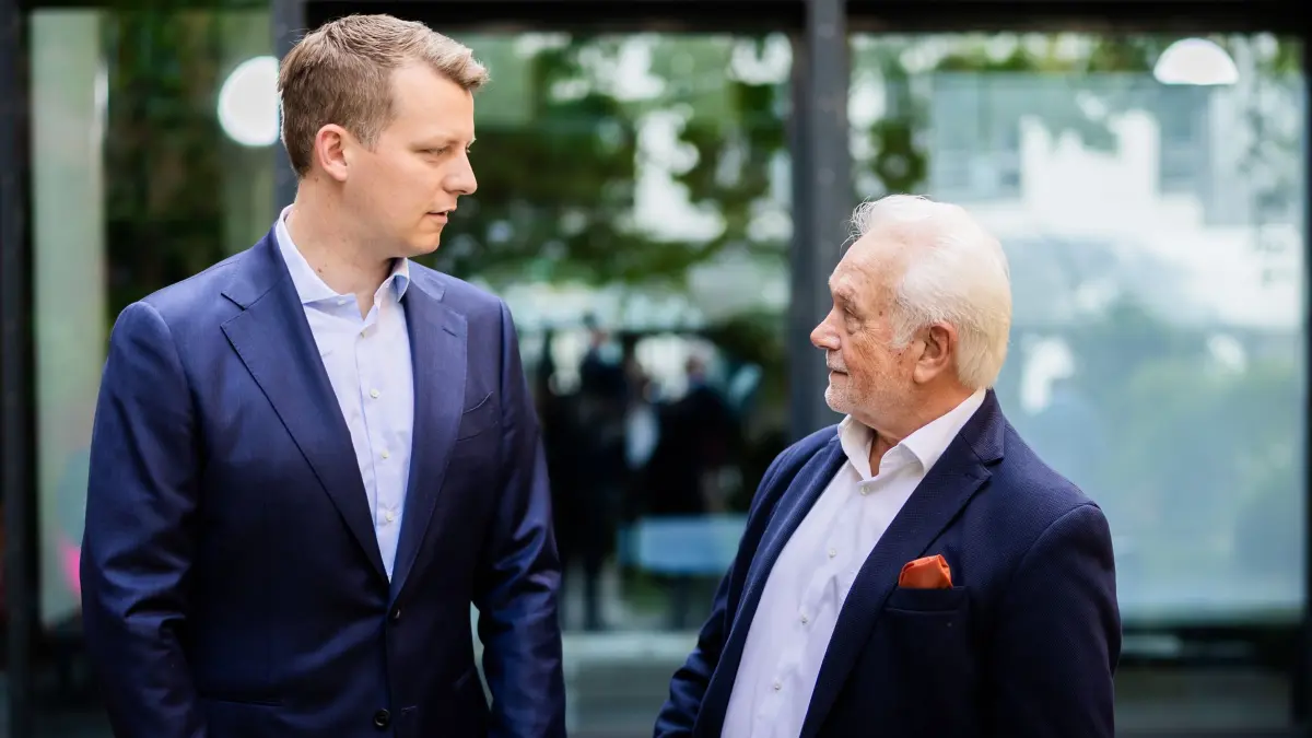 Henning Höne und Wolfgang Kubicki