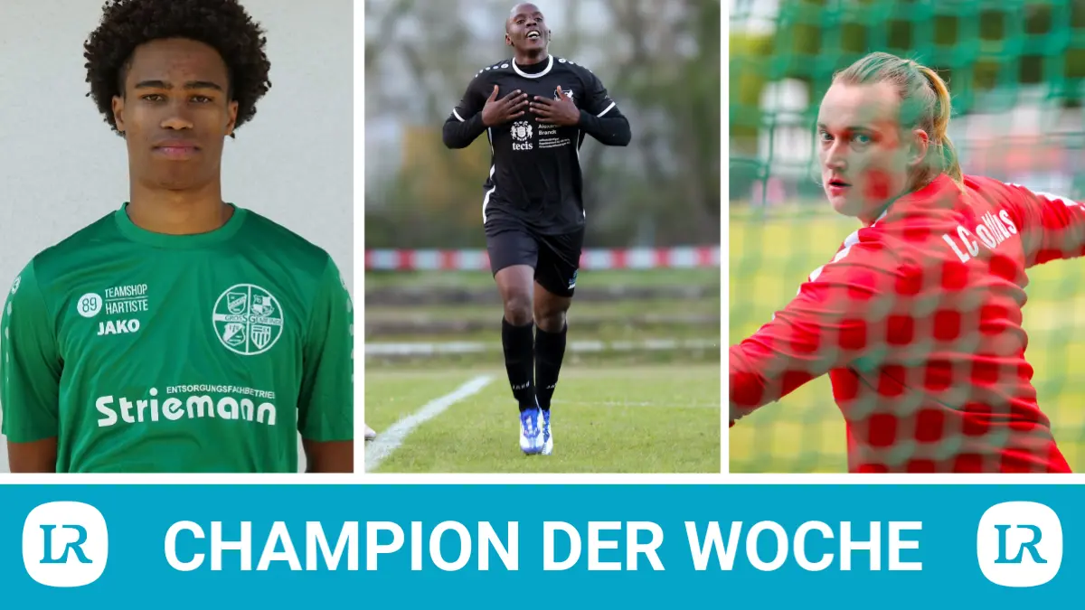 Arvin Krautz, Martin Mangabo Ongori und Charleen Zoschke sind die neuen Kandidaten für den Champion der Woche.
