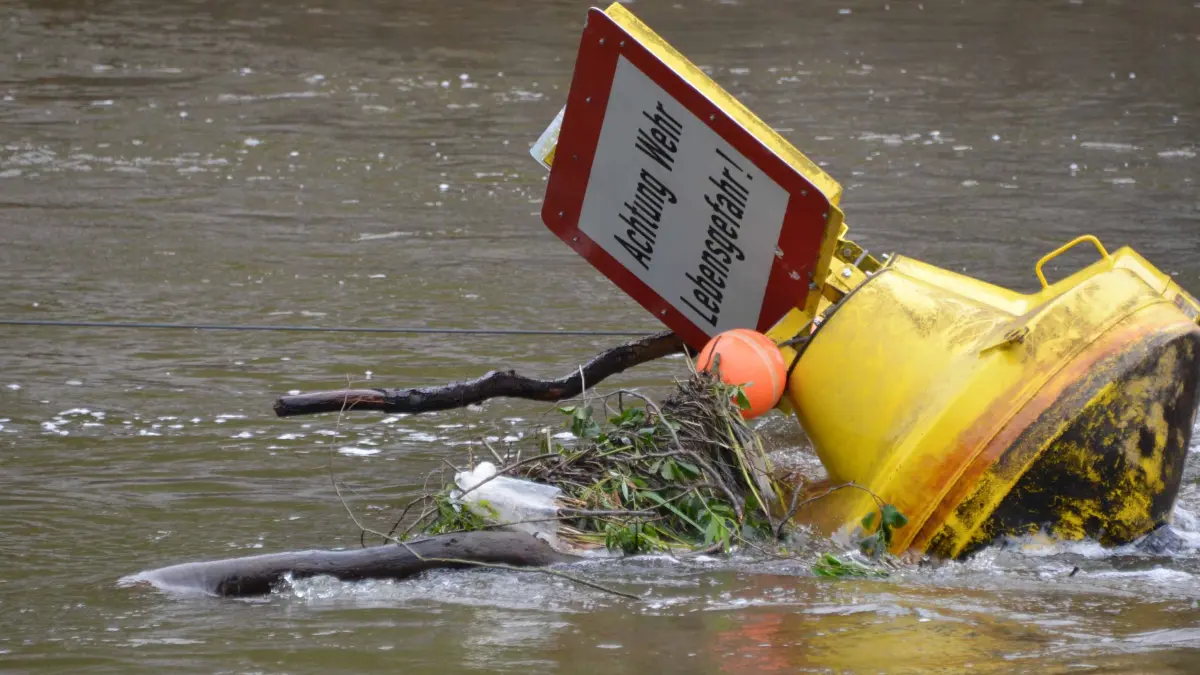 Hochwasser Bojen : Hochwasser Spree Kleines Spreewehr in Sandow Bojen
Foto: Michael Helbig/mih1
