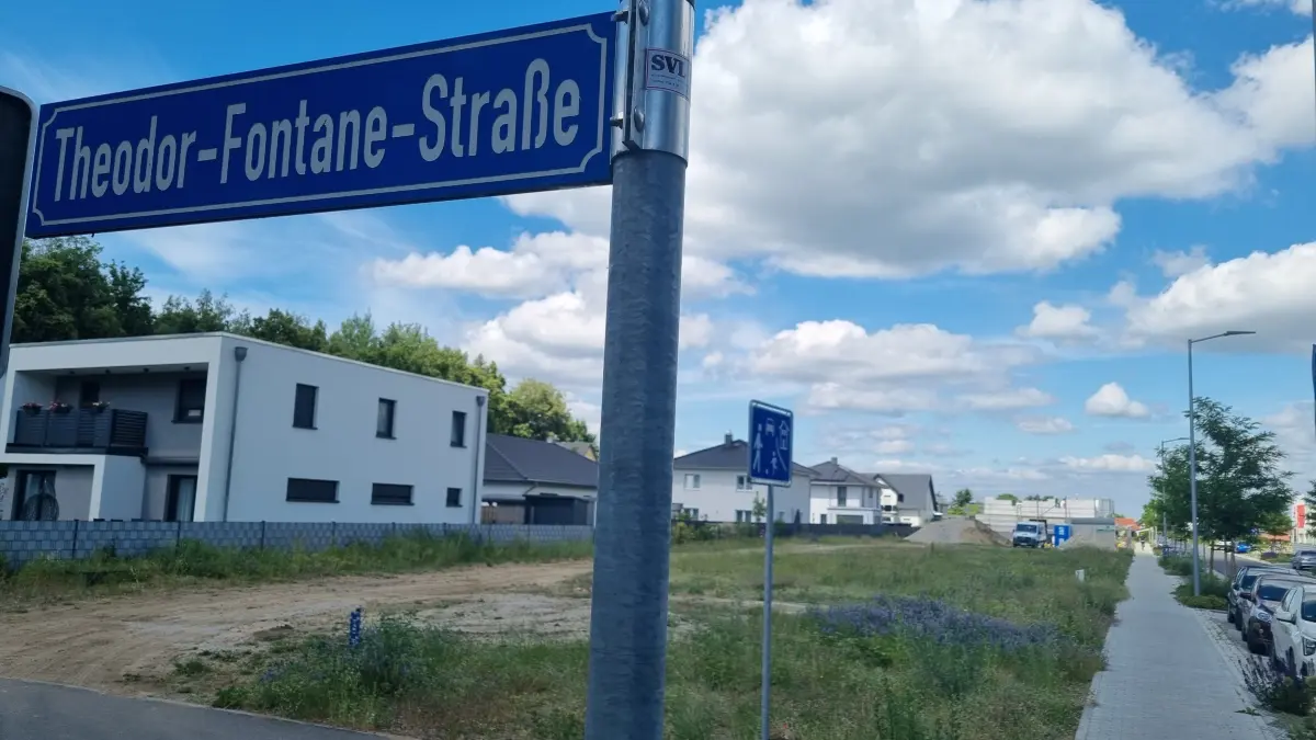 Im Wohngebiet Rudolf-Breitscheid-Straße/Theodor-Fontane-Straße werden in der Neustadt von Lübbenau noch mehrere Einfamilienhäuser gebaut.