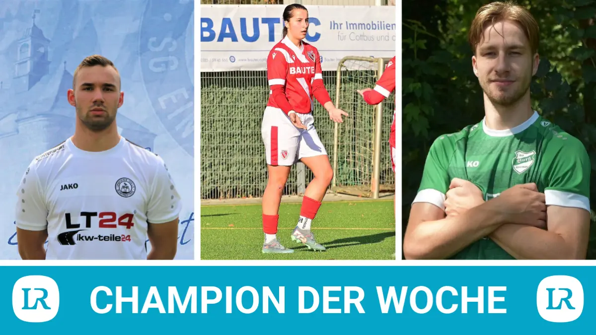 Niclas Straube, Thea Kuntze und Eric Chilla sind die neuen Kandidaten für die Wahl zum LR-Champion der Woche.