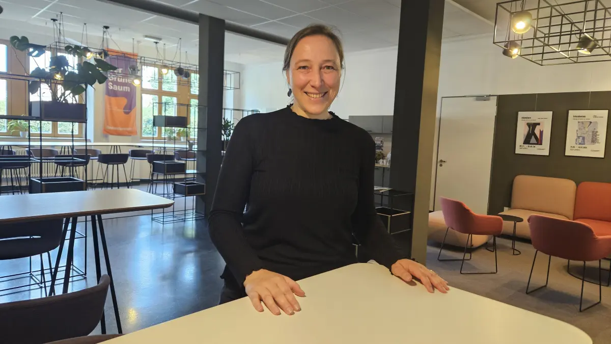Die Kulturfabrik als Ort der Begegnung: Heidi Pinkepank möchte erfolgreiche Formate weiterentwickeln und die Räume im Haus künftig noch stärker beleben.