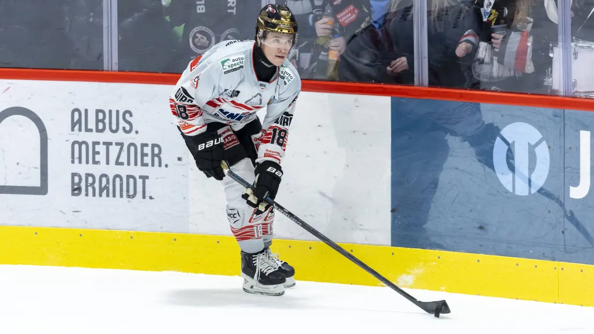Connor Hannon kommt von den Piranhas Rostock zu den Lausitzer Füchsen nach Weißwasser.