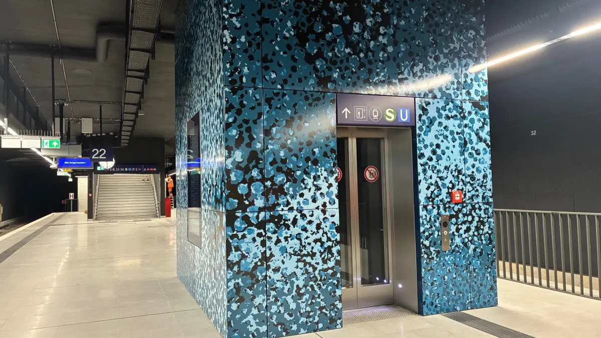 Der neue Bahnhof der S-Bahn-Linie 15 am Hauptbahnhof in Berlin ist nur ein Provisorium.