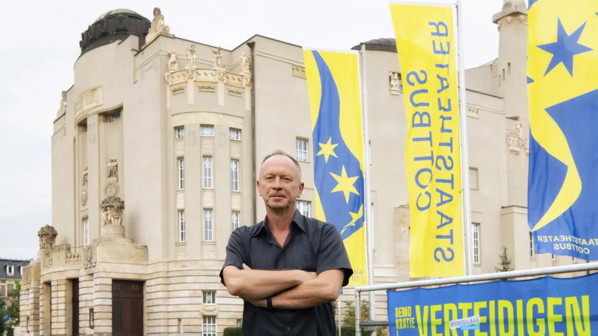 Verlässt Cottbus nach einem Jahr in Richtung Dresden: Staatstheater-Intendant Hasko Weber