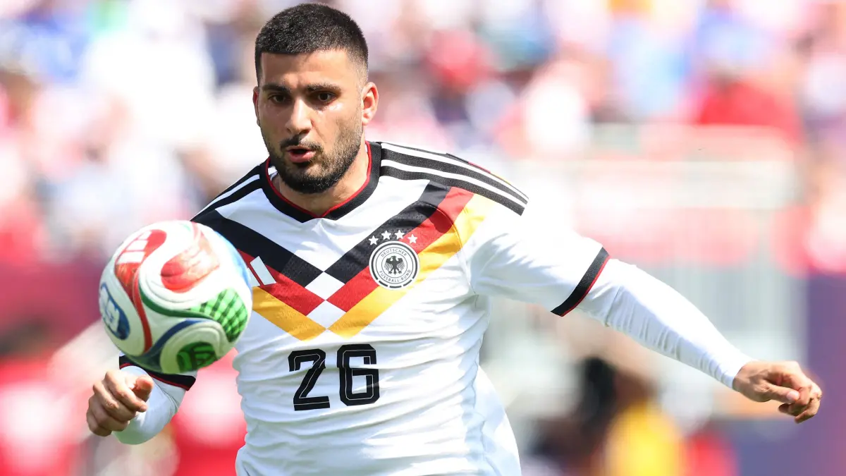 United States v Germany - International Friendly: CHICAGO, ILLINOIS - JUNE 06: Deniz Undav of Germany runs with the ball during the international friendly match between United States and Germany at Soldier Field on June 06, 2026 in Chicago, Illinois. Alexander Hassenstein/Getty Images/AFP (Photo by ALEXANDER HASSENSTEIN / GETTY IMAGES NORTH AMERICA / Getty Images via AFP)