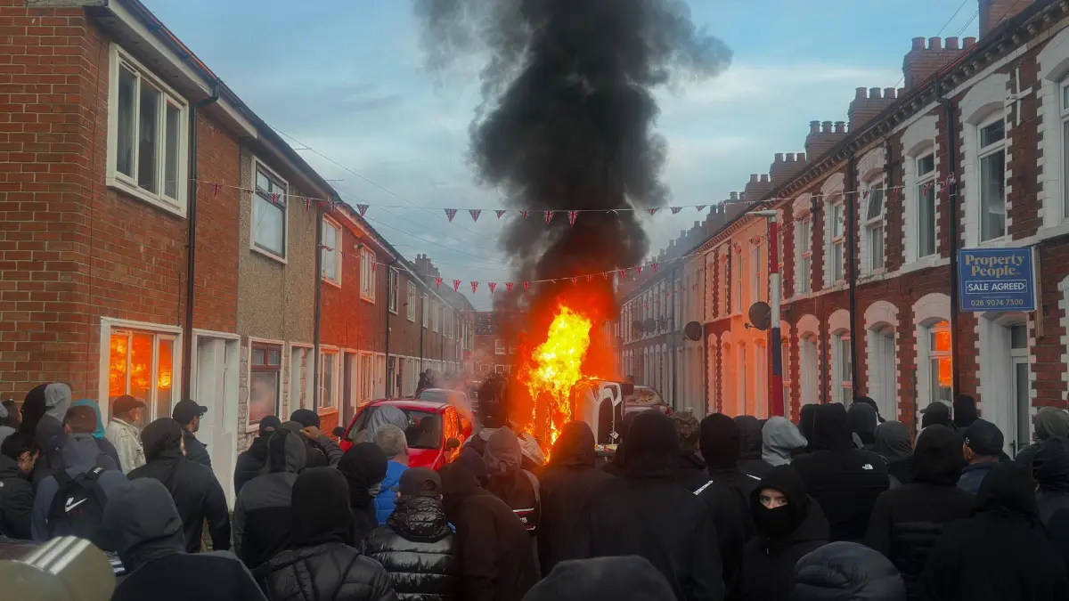 Proteste in Belfast