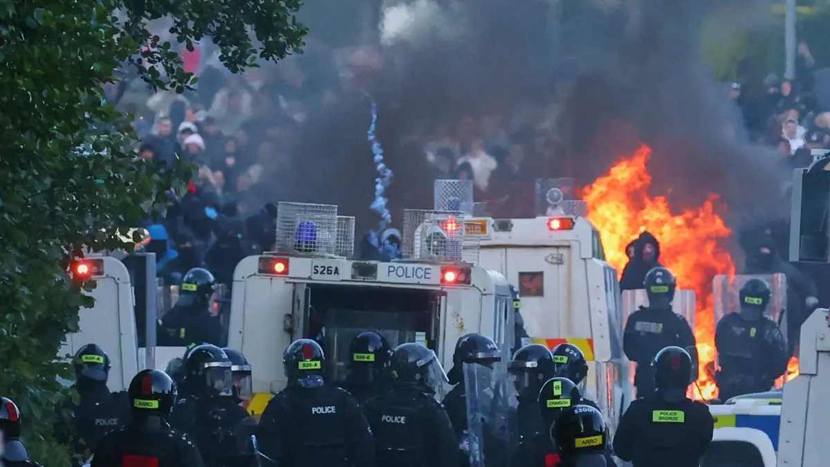 Nach Krawallen in Belfast