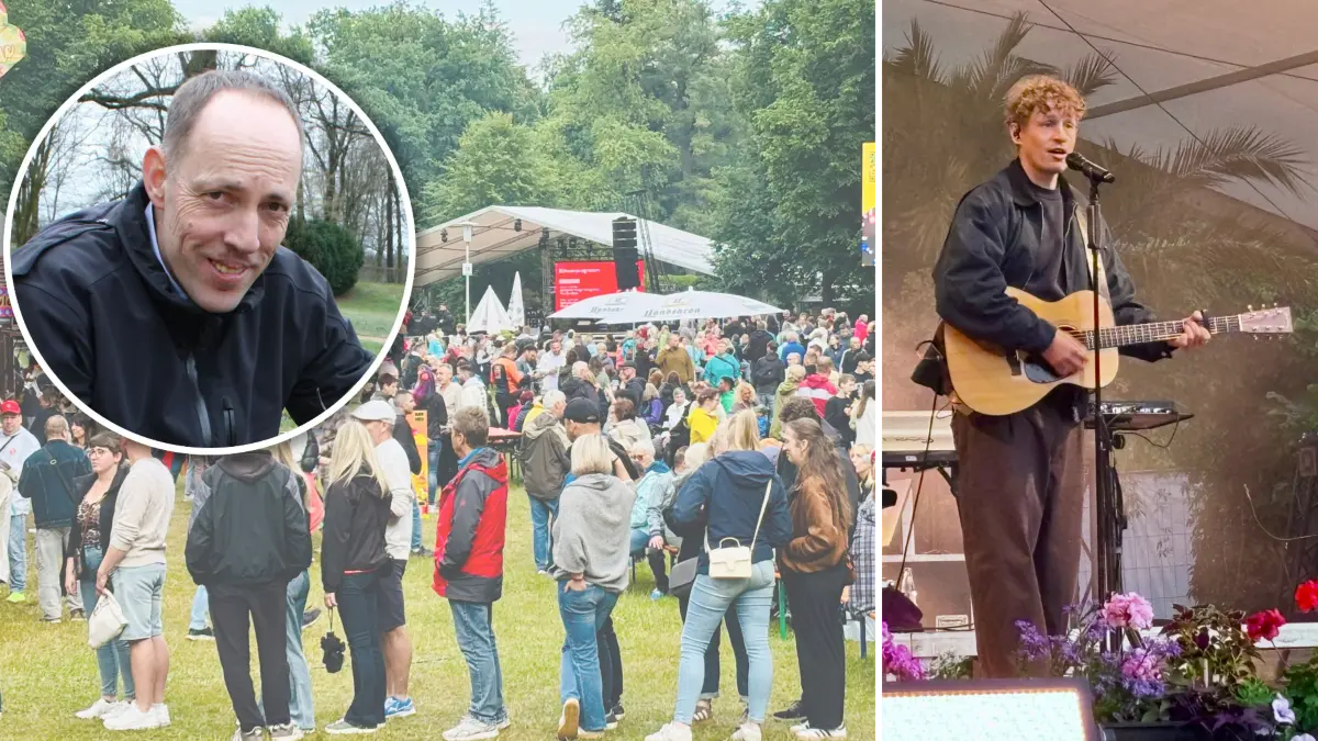 Parkmanager Stefan Palm wertet die Rosengartenfesttage 2026 in Forst (Lausitz) als Erfolg. Das wechselhafte Wetter hat sich dabei durchaus unterschiedlich ausgewirkt.