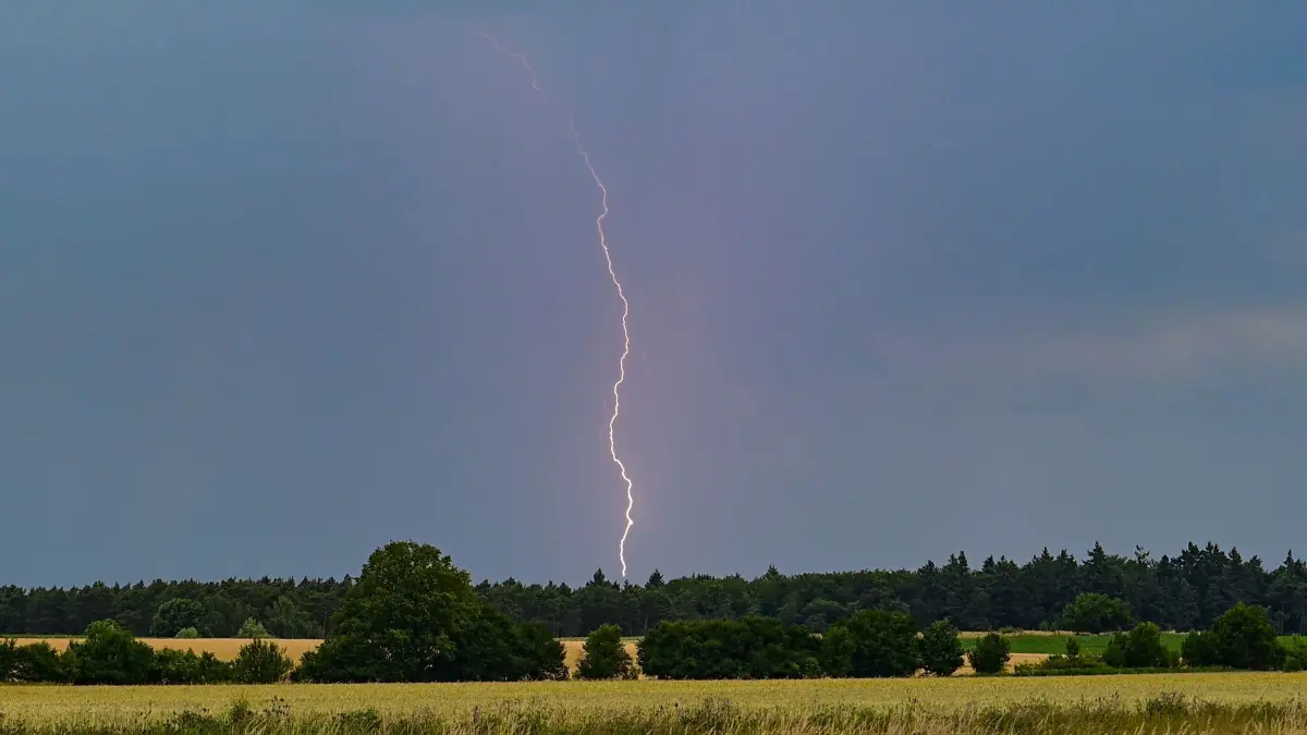 Gewitter über Brandenburg