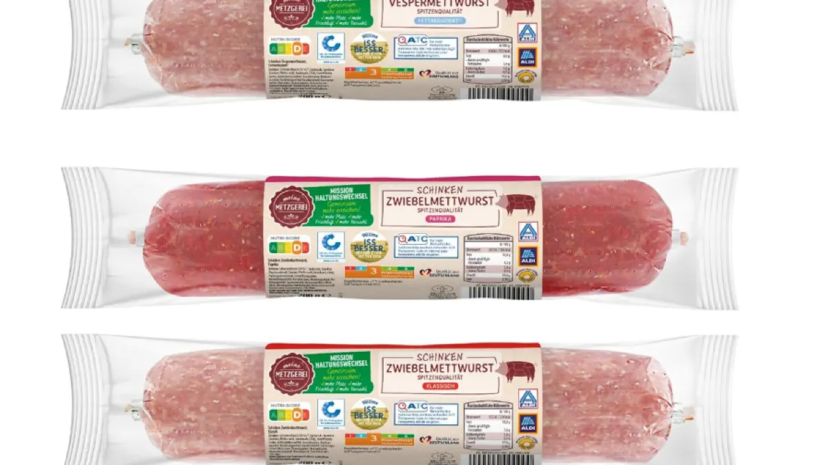 Wurst-Rückruf bei Aldi.