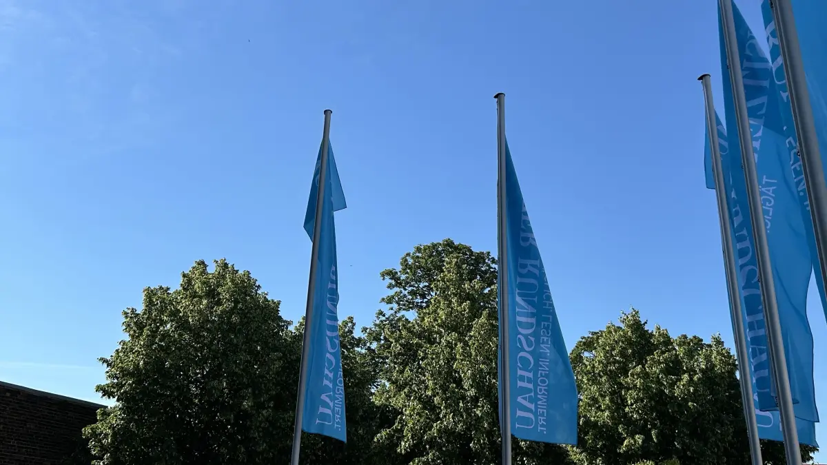 Die Lausitzer Rundschau in Cottbus.