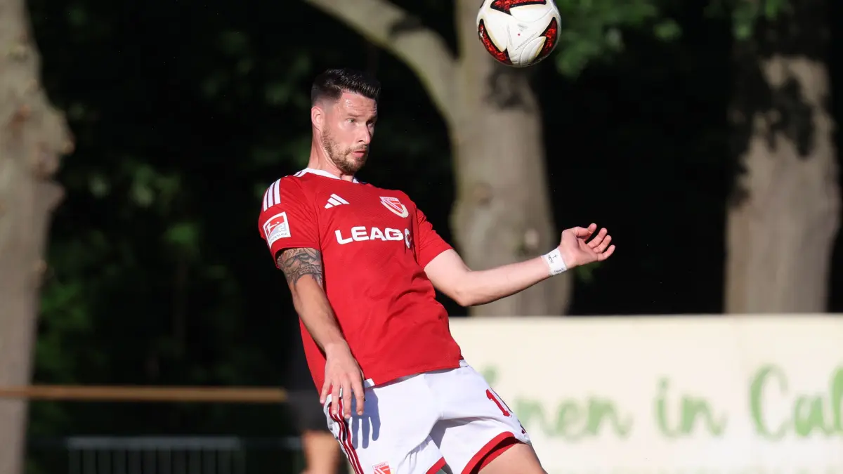 Fussball Testspiel 2026/2027 SV Lok Calau - FC Energie Cottbus: 16 Ryan Malone (Energie Cottbus)