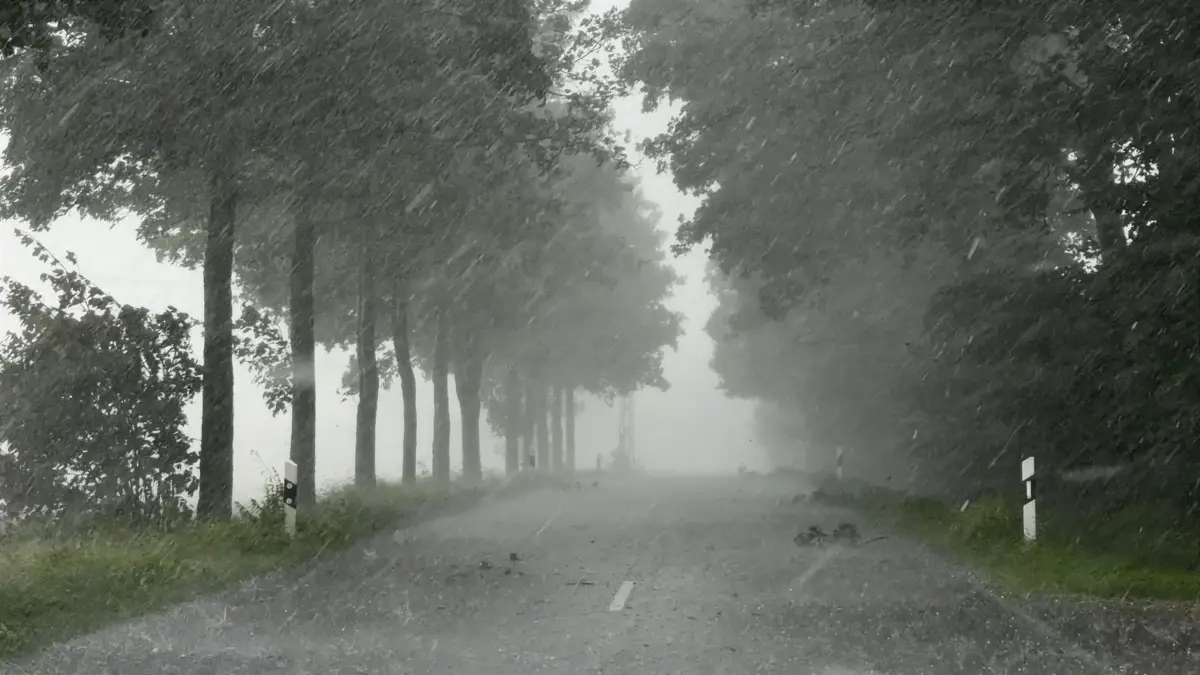 Unwetter in Nordrhein-Westfalen - Sauerland