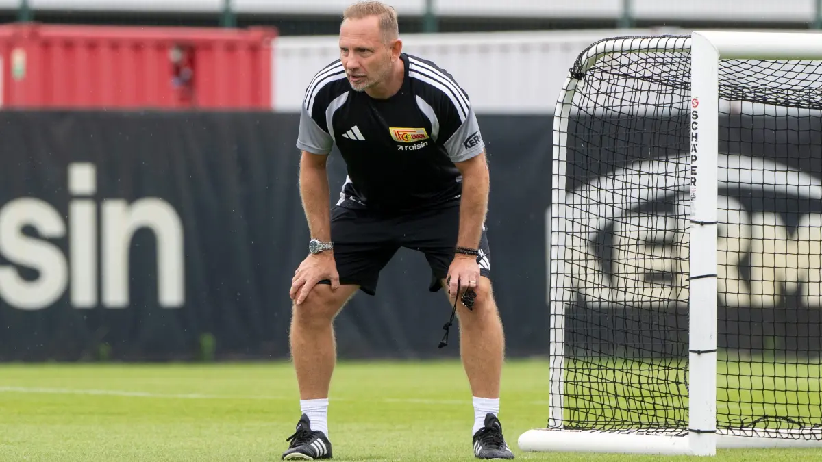 1. FC Union, Herren, Training 2026/27: Fußball, Herren, Saison 2026/2027, 1. Bundesliga, 1. FC Union Berlin, Training auf Trainingsplatz II, Trainer Mauro Lustrinelli (1. FC Union Berlin), 01.07. 2026, Foto: Matthias Koch