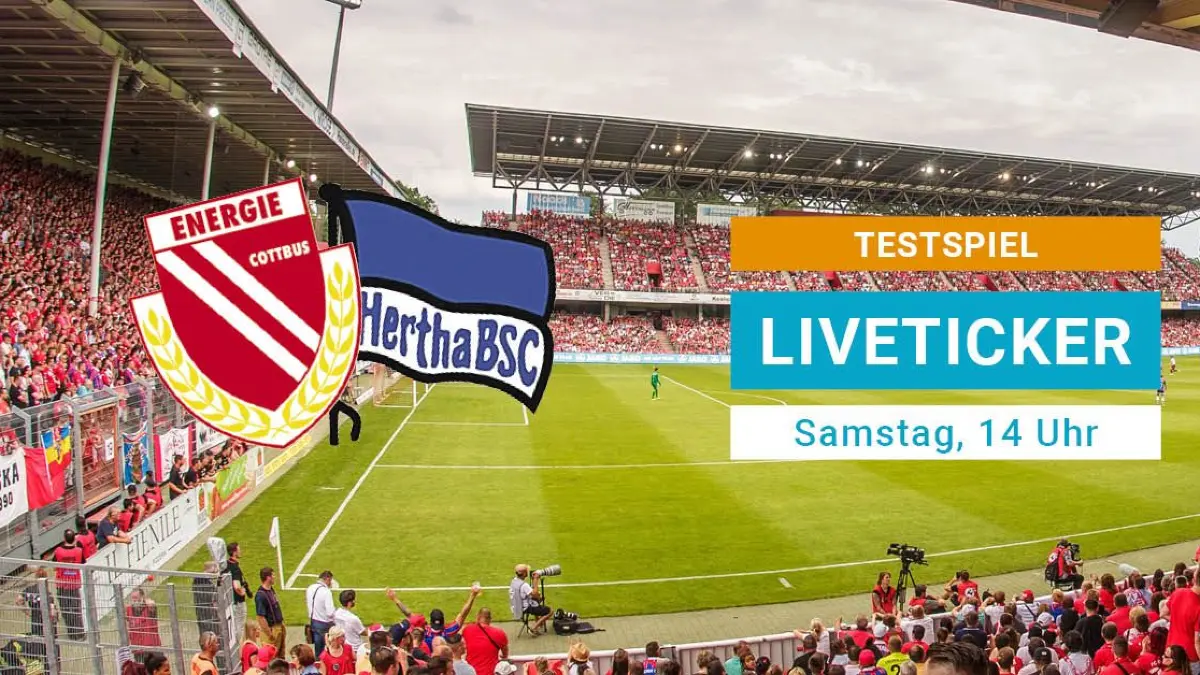 2026/27 Energie Cottbus - Hertha BSC II Facebook Liveticker Testspiel