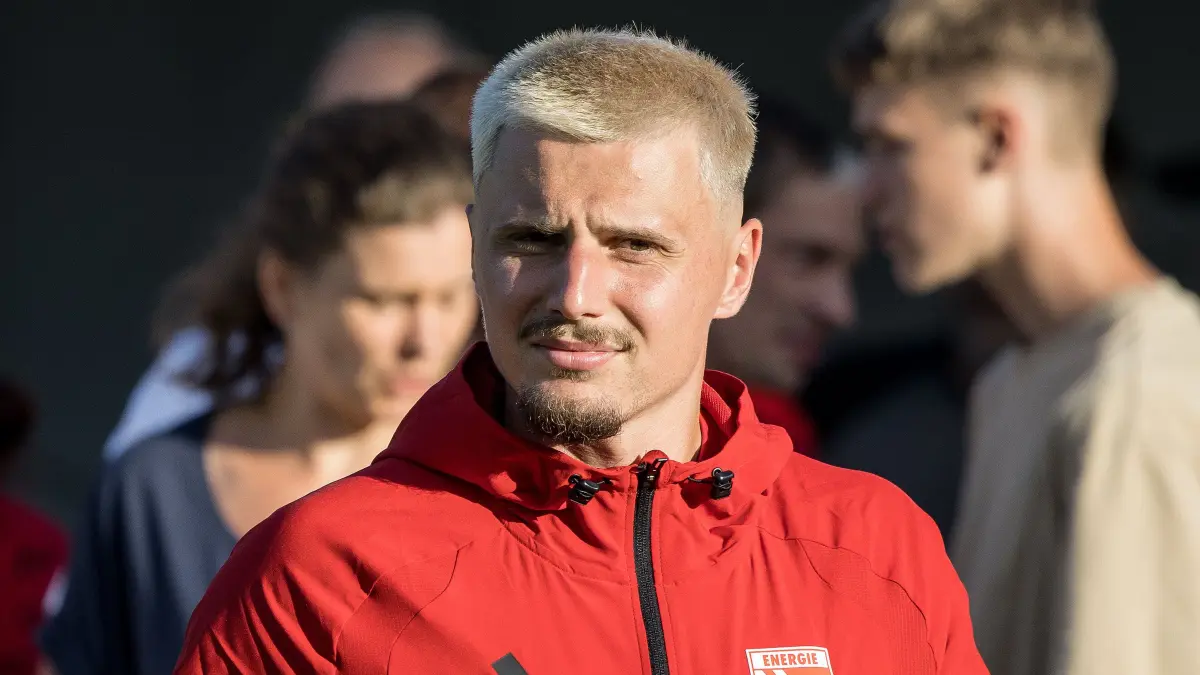 Testspiel - 2026/2027 - FC Energie Cottbus gegen VSG Altglienicke: Cottbus, Deutschland 03. Juli 2026:
Testspiel - 2026/2027 - FC Energie Cottbus gegen VSG Altglienicke
Im Bild: Erik Engelhardt (Energie Cottbus)