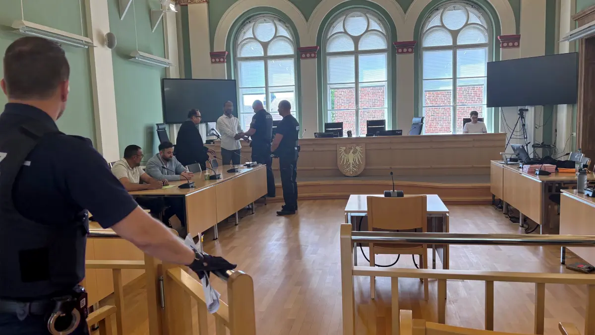 Schutzgeld-Prozess in Cottbus
