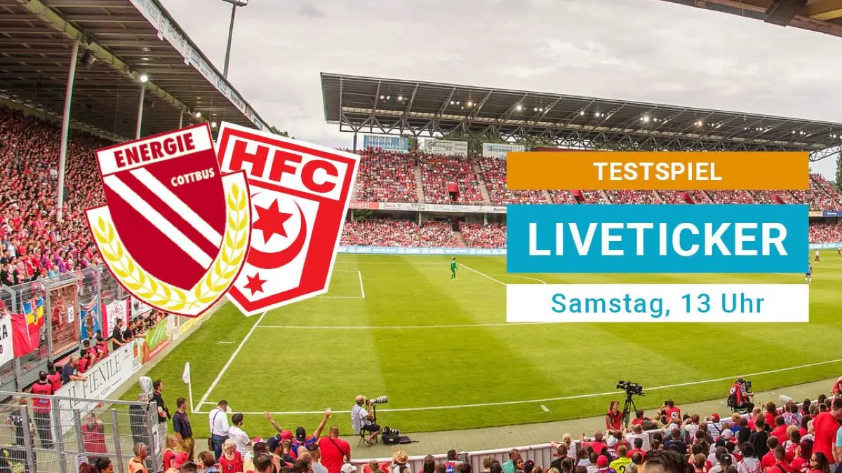 2026/27 Energie Cottbus - Hallescher FC Facebook Liveticker Testspiel