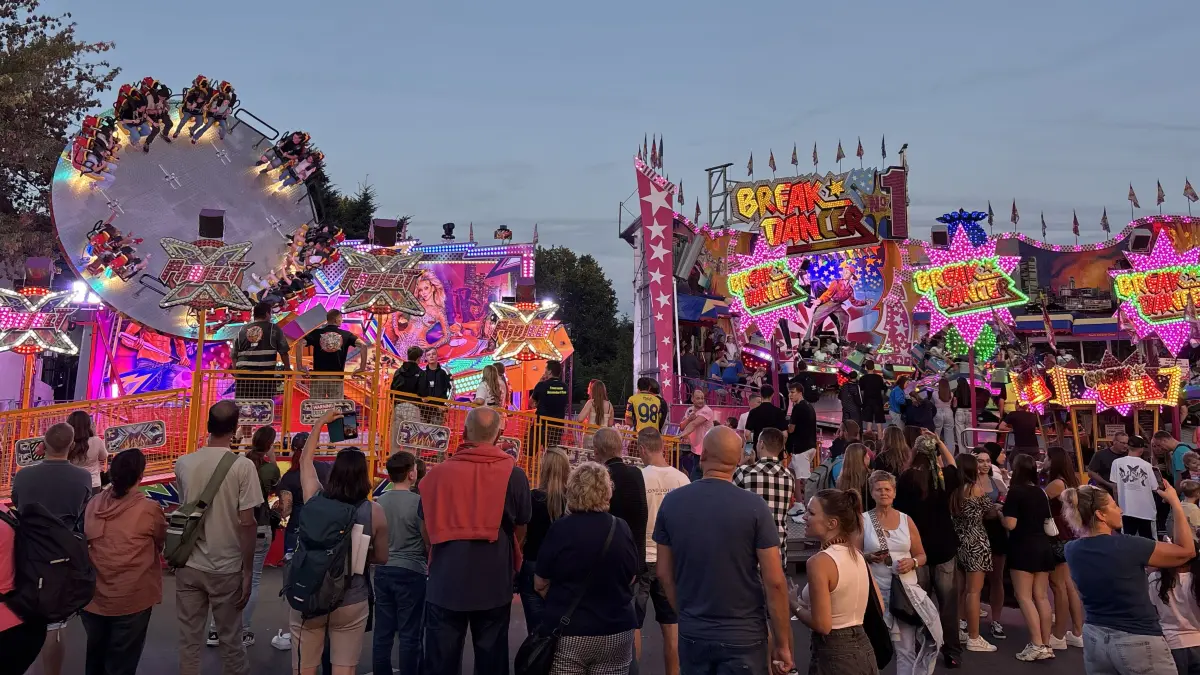 Rummel Spreewaldfest Lübben 2025, Lindenparkplatz