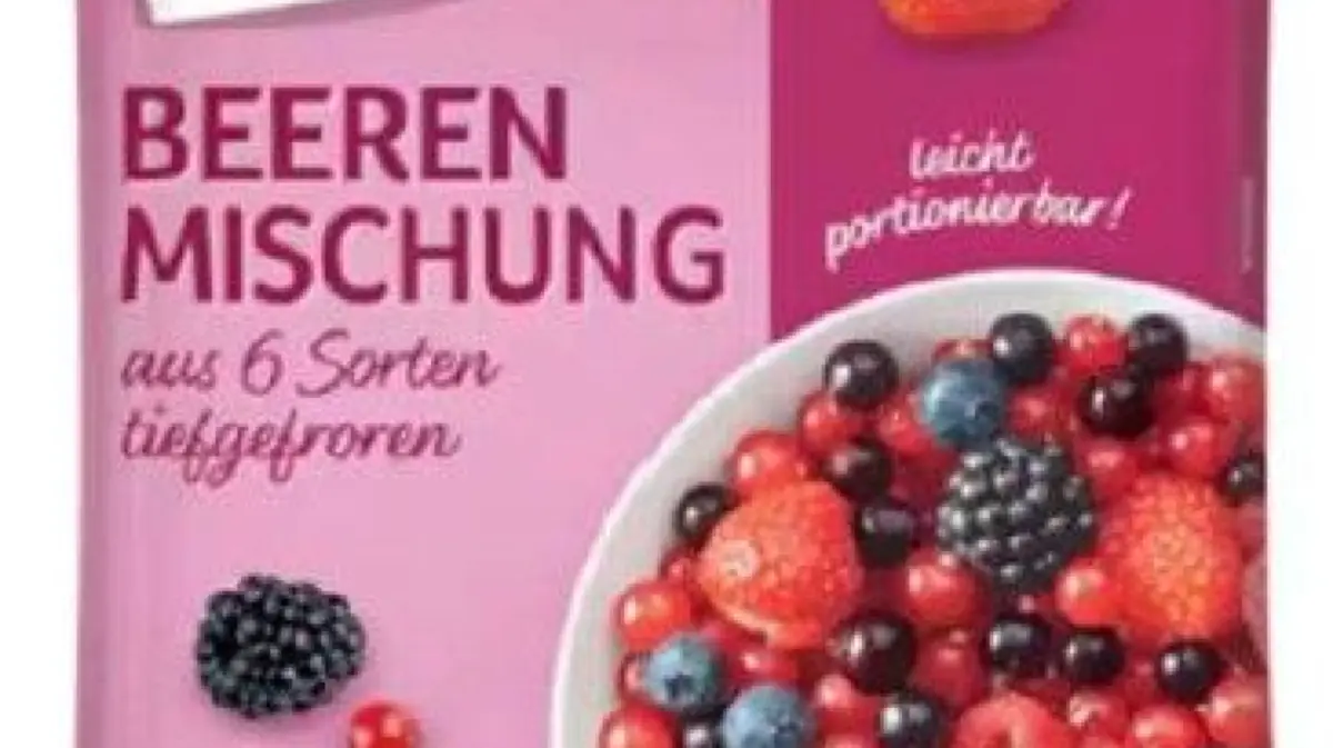 Diese Beerenmischung ist betroffen.