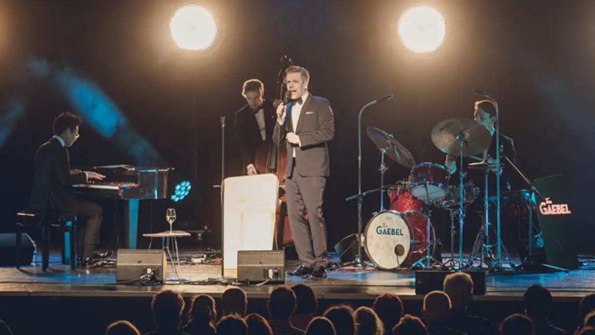Tom Gaebel & His Trio werden beim Finsterwalder Sängerfest 2026 das Festkonzert bestreiten. Wo man jetzt noch Tickets kaufen kann.