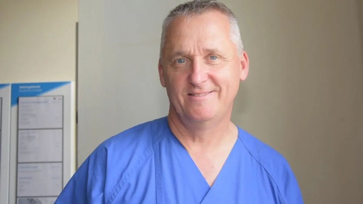 Dr. med. Piotr Palaszkiewicz ist neuer leitender Oberarzt der Anästhesie am Diakoniekrankenhaus Naemi-Wilke in Guben.