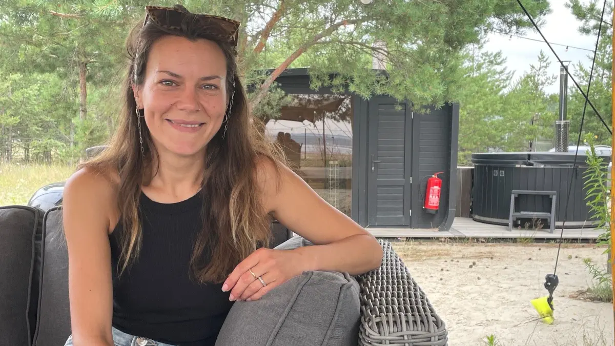 Franziska Wulf aus Berlin, lebte jahrelang in Finsterwalde und gehörte zum Team des Feel Festival. Inzwischen ist sie Projektleiterin für etwas ganz Besonderes am Bergheider See.