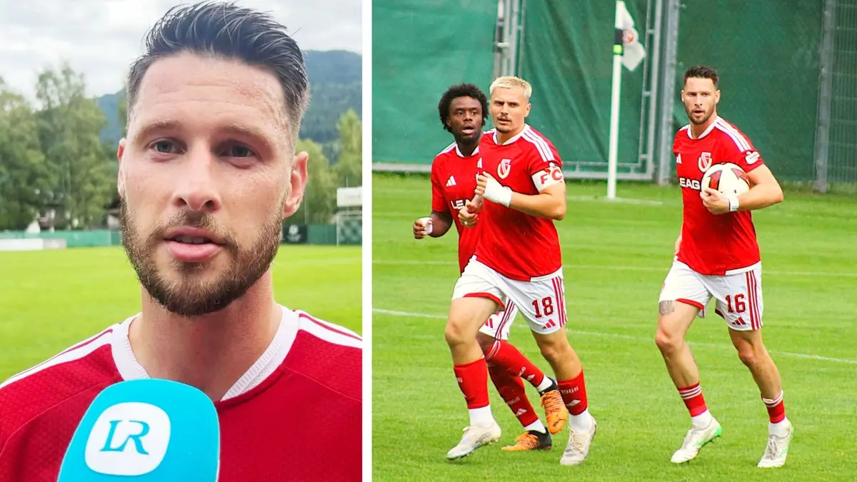 Ryan Malone erzielt gegen Mlada Boleslav sein erstes Tor für Energie Cottbus. Der Neuzugang spricht im Interview über den Plan von Trainer Wollitz und seine ersten Woche beim FCE.